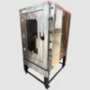Horno de convección semiautomático para 8 charolas en acero.