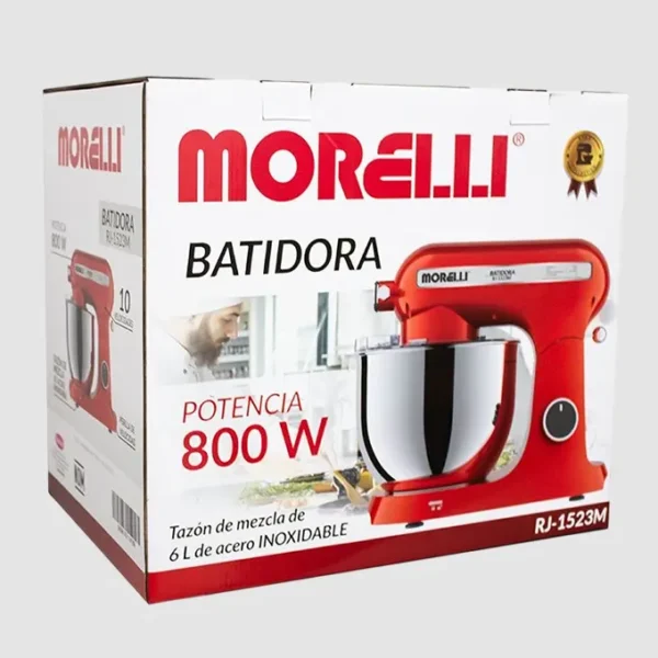 Batidora Industrial Morelli Roja