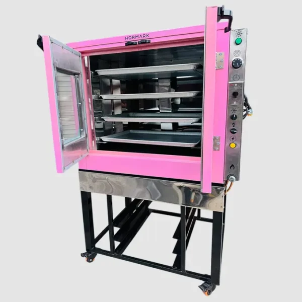 HCSA 2P ROSA2 Horno de Convección Semiautomatico 2 Puertas - Rosa