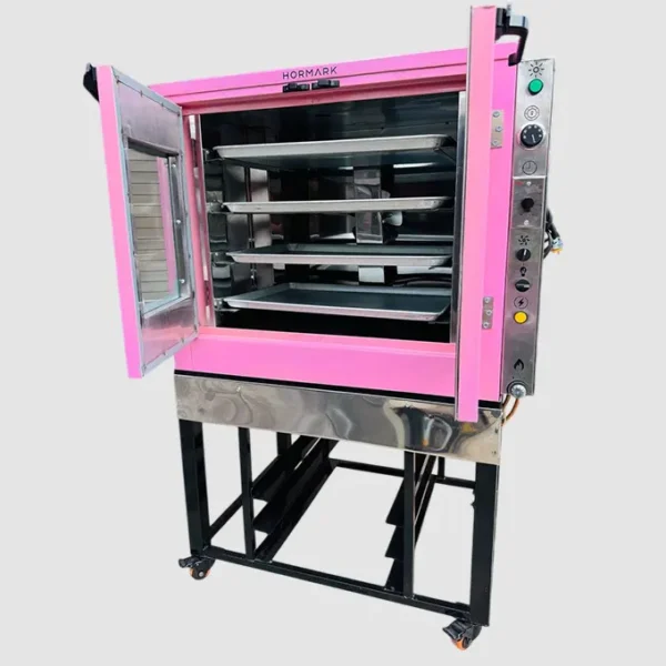 HCSA 2P ROSA4 Horno de Convección Semiautomatico 2 Puertas - Rosa