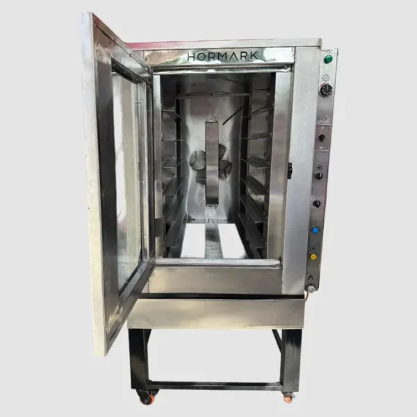 Horno de conveccion semi inox 2 Horno de Convección Semiautomatico 6 Charolas Acero