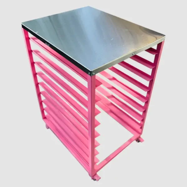 Rack - Mesa de trabajo 9 charolas