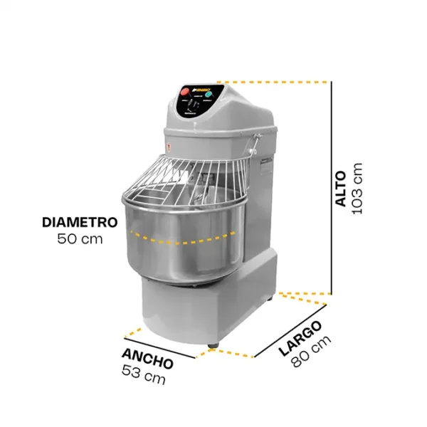 ama502 Amasadora 50 L